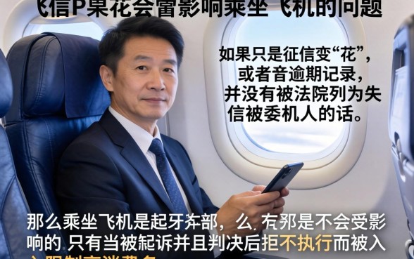 征信黑花了飞机能坐吗吗,陈列五个逾期太多仍可下款的app