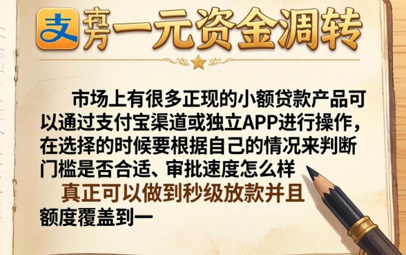 什么口子下款10000,条列5个手机支付宝小额贷款的软件