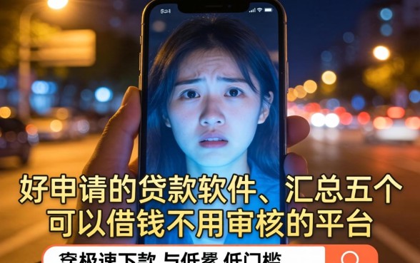 好申请的贷款软件,汇总五个可以借钱不用审核的平台