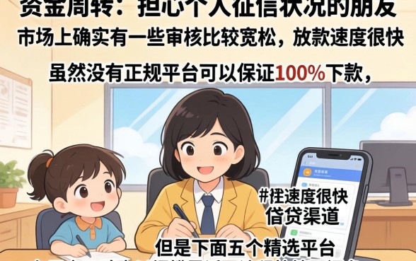 有可以下款的口子，陈列五个无视黑白100%秒下网贷口子