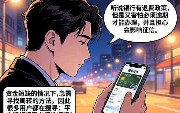 平安银行退费必须逾期吗，枚举五个支付宝快贷轻松借软件