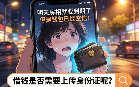 借钱不需要上传身份证吗，理出5个芝麻分负面借款的软件