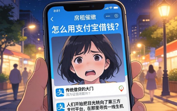 怎么借钱到支付宝里面,胪列5个征信花了能网贷的平台