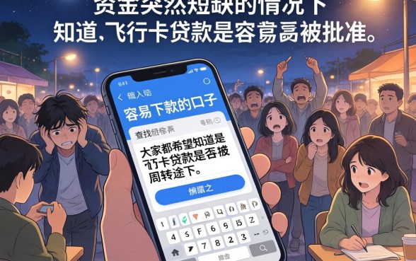 飞行卡贷款是否容易通过审批，整理5个手机可以临时借钱的软件