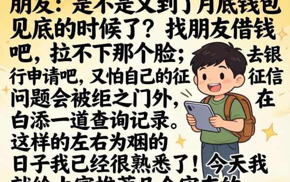 微信借款借 500 一个月，详细阐述五个征信瑕疵也能借网贷轻松下款的平台