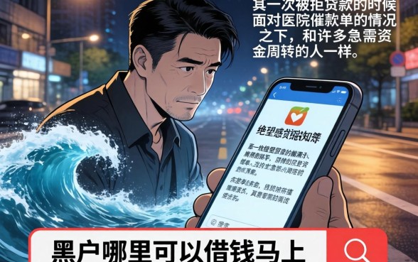 双黑秒下款的口子推荐，归集5个黑户贷款必下口子app