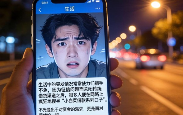 小白菜借款系列口子，条列五个不看征信负债的网贷百分百下款软件