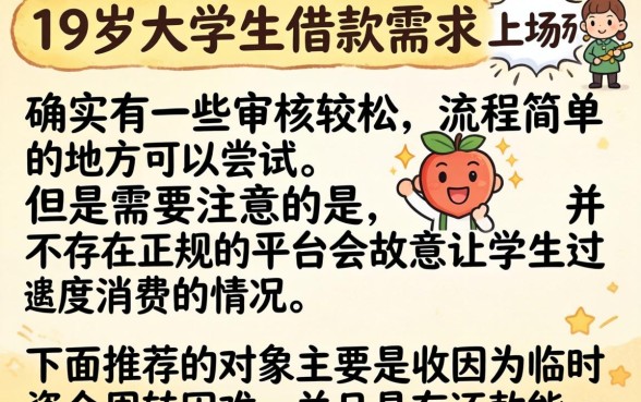 大学生网贷好一点的口子,详细阐述五个满19岁可以借款的口子