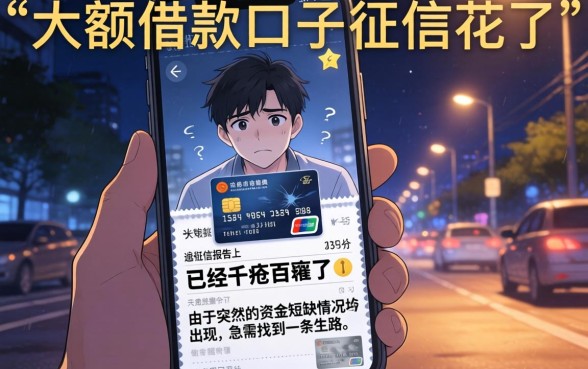 大额借款口子征信花了，倾情分享5个无视黑白百分百下款的借款软件