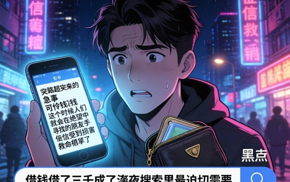 手机借钱借3000,陈列五个黑户也能借款的app