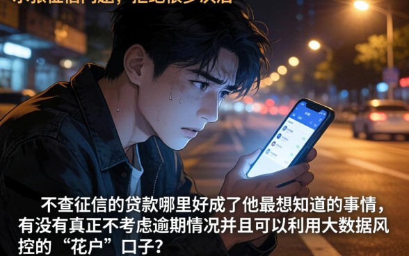 不查征信的哪家贷款好,筛选5个无视逾期大数据花户黑户软件