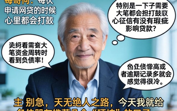 不看征信的网贷30万，胪列5个无视黑白户口子