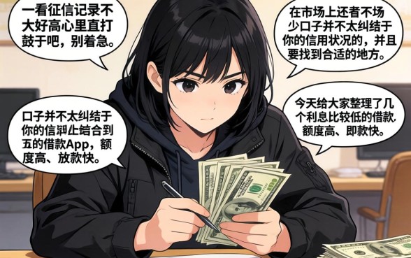 利息比较低的借款app,罗列五个不看欠款的贷款软件