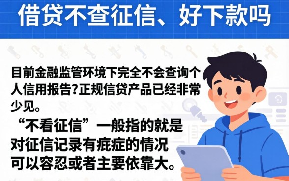 借贷不看征信 好下款吗,倾情分享5个逾期太多仍可下款的软件