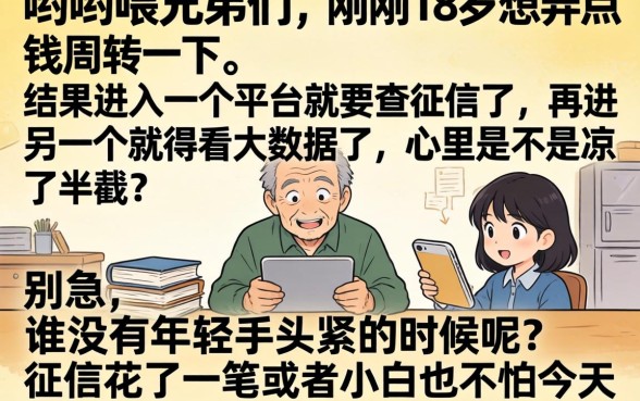 18岁想贷款一万，概括五个黑户也能借款的app