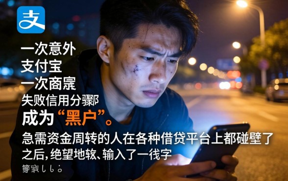 哪些口子不看支付宝下款的，整合5个黑户可以做大额贷款软件