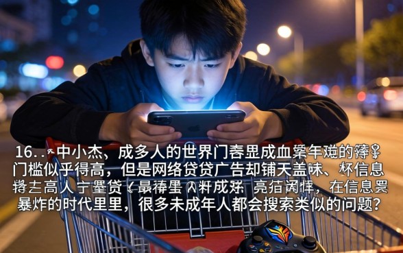 16岁可以借款嘛，理出5个黑白贷款必过的软件