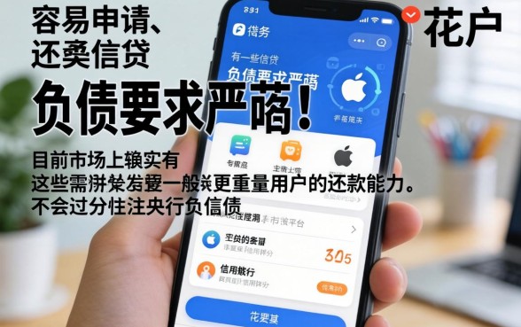 苹果有什么好下款的口子，汇总5个不看负债的网贷app