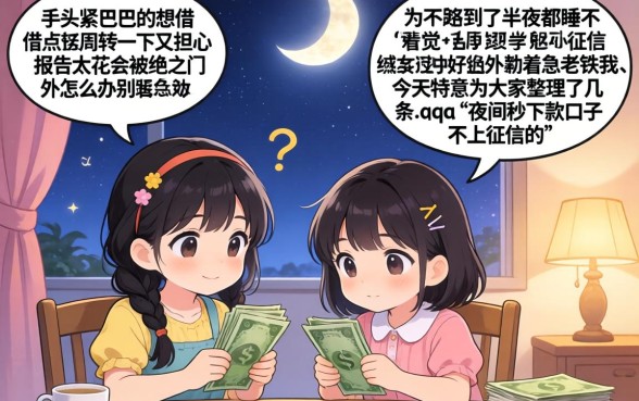 夜间秒下款口子不上征信的，归集五个公积金快速贷款口子