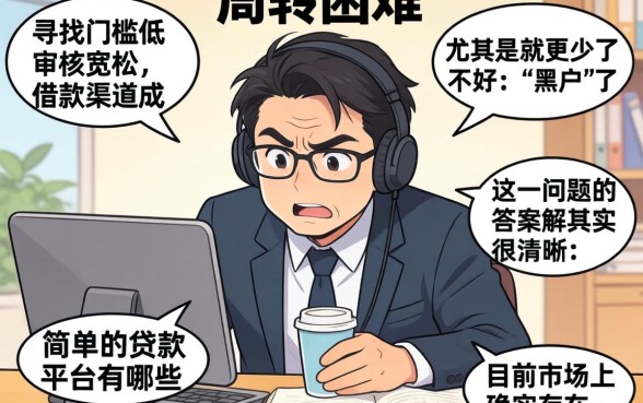 简单的贷款平台有哪些，归集五个黑户也能借款的app