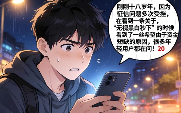 2026年无视黑白秒下，细致阐述5个网贷容易下款18岁的口子