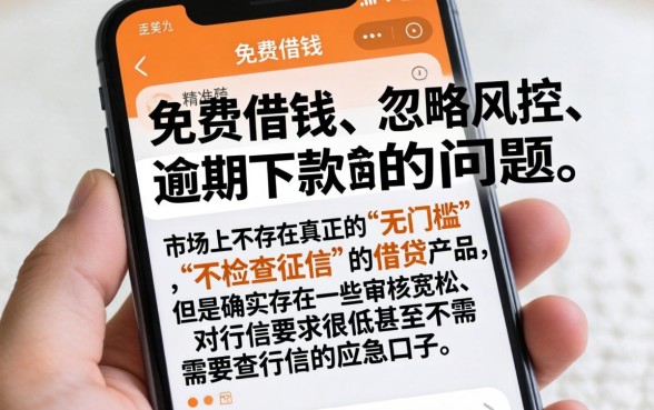 如何在手机上免费借钱，遴选5个高炮无视风控逾期也下款的口子