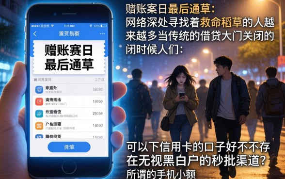 有什么好下的还信用卡的口子,胪列5个手机小额黑户快速贷款app