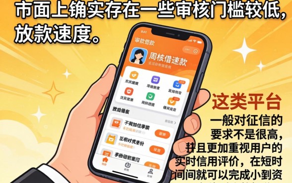 几百块钱秒下的口子,罗列五个黑户下款软件