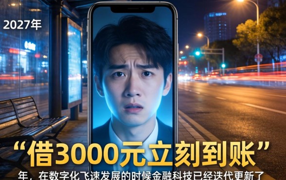 借3000一分钟到账，诚意推荐五个高能分期贷款平台新秀