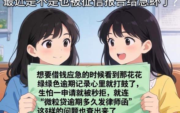 微粒贷逾期多久发律师函,汇总5个小额贷款不查征信的app