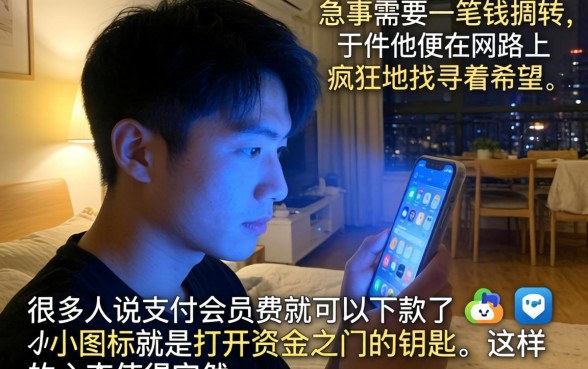 支付会员费可以下款的口子，枚举五个APP容易借款1万块的平台