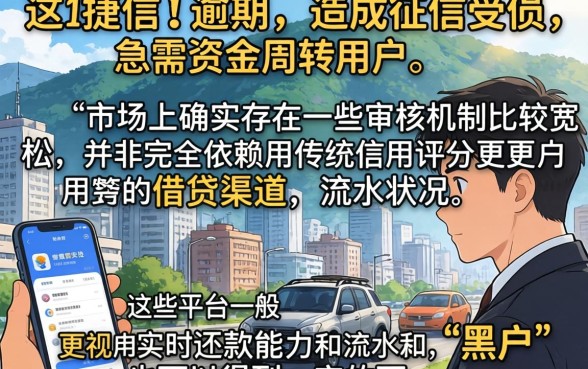 捷信逾期借款口子，深入剖析五个网贷黑户必下款的口子