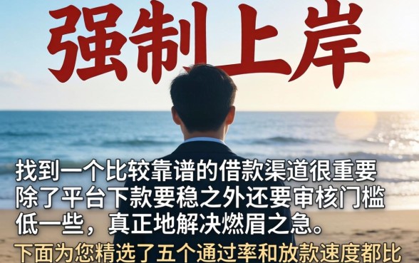 强制上岸下的第一个口子,条列5个比较靠谱的借钱口子