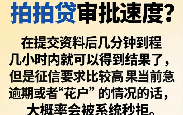 拍拍贷贷款审批快不快，鼎力推荐五个714无视逾期秒下的app