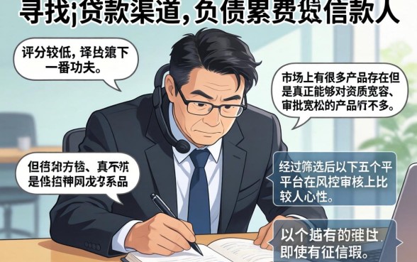 比较容易下款的网贷17，理出5个综合评分不足有负债都能下款软件