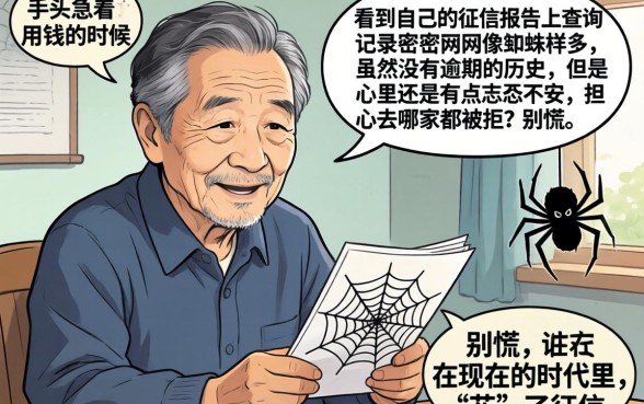 征信花了但未逾期怎么办，细致阐述5个不看负债的网贷软件