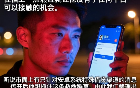 仅限安卓手机借款口子，罗列五个无视黑白无视征信申请就下款的app