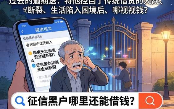 借款逾期哪些口子可以借，诚意推荐5个无视征信黑白100%秒下网贷口子