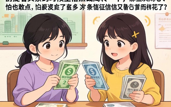 无视征信能借钱的口子，梳理5个低门槛不查征信的口子