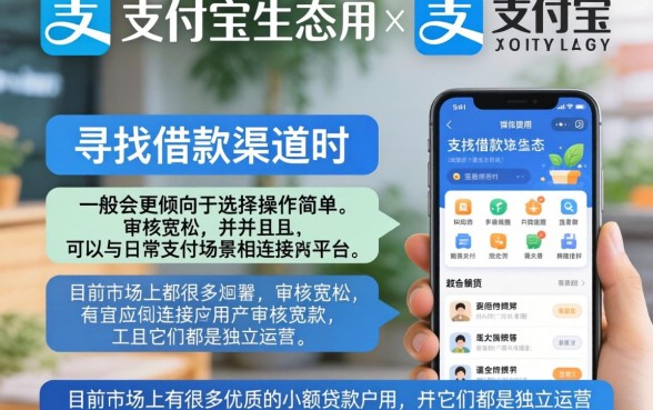 支付宝里的借款新口子，甄选五个比较好的小额贷款app
