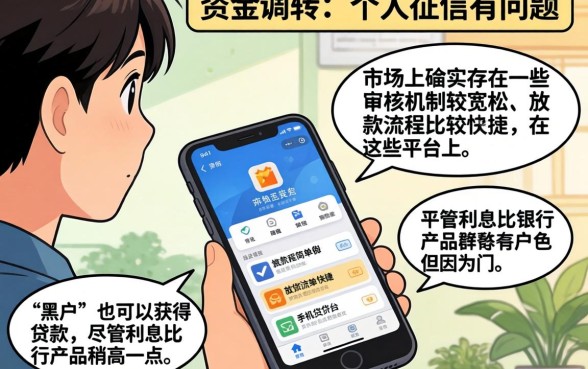 低利息的贷款口子,鼎力推荐5个手机小额黑户快速贷款口子