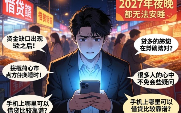 手机上哪里能借钱真实，概览五个贷款10万比较容易的软件