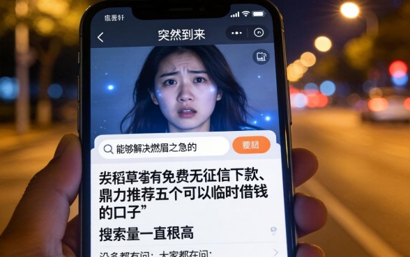 免费无征信下款，鼎力推荐5个手机可以临时借钱的口子