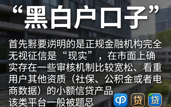 666的小口子下款，汇总五个百分百下款无视黑白户口子