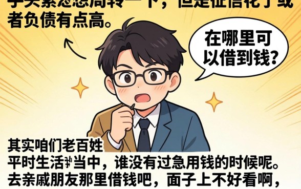 有什么借款平台可以借钱，甄选5个不看负债的网贷平台