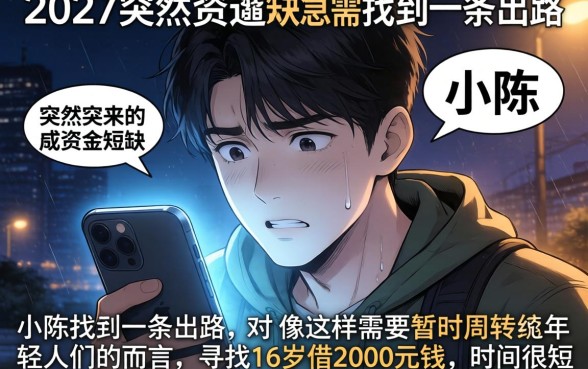 16岁小额借钱2000秒过,鼎力推荐5个714无视逾期秒下的app