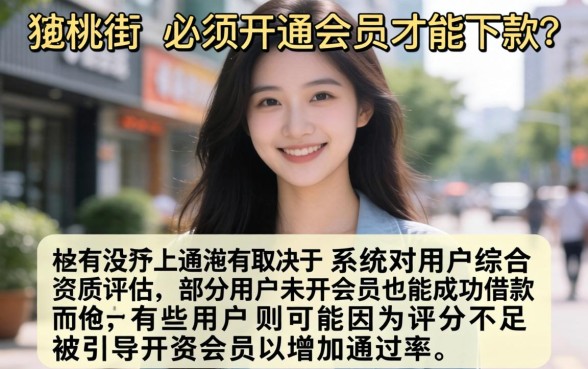 山桃街必须要开会员才下款吗，精选5个手机可以临时借钱的app