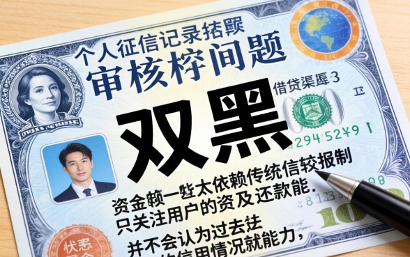 不查询征信的借款平台有哪些，倾情分享五个无视双黑能下款的口子