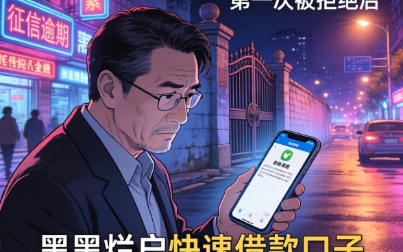 黑户烂户快速借款口子，遴选五个黑户下款平台