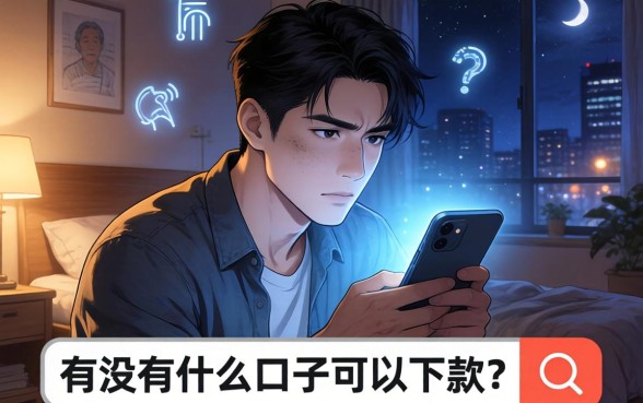 有什么口子好下款，筛选5个黑户可以下的贷款平台